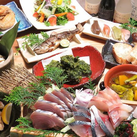 [Spring banquet course] 5,000 yen including 2 hours of all-you-can-drink <8 dishes in total> Enjoy Reihoku at a great value ☆