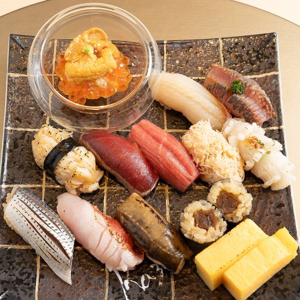 手をかけたネタと特製シャリ