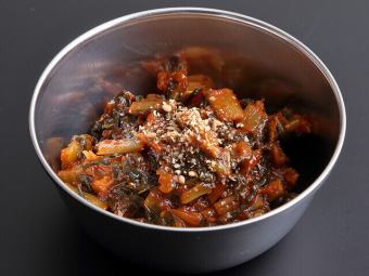Specialty! Half-killed kimchi