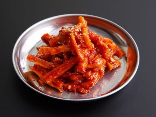 Dried radish kimchi