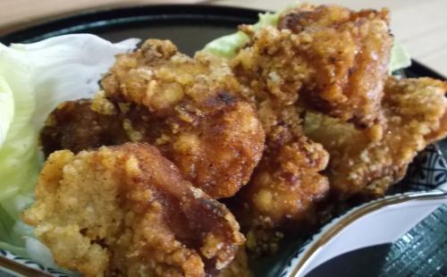 美味しいからあげ 6コ 出前価格960円。