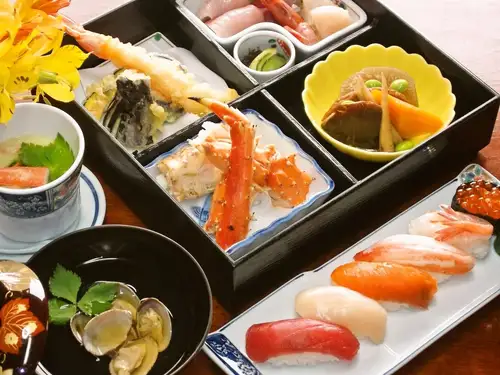【寿司御膳B8600】店内価格8600円より。