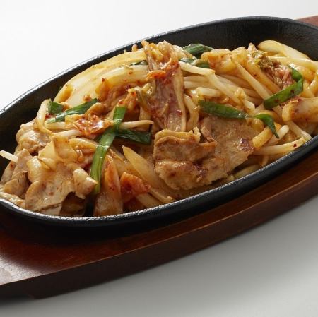 豚キムチ焼うどん