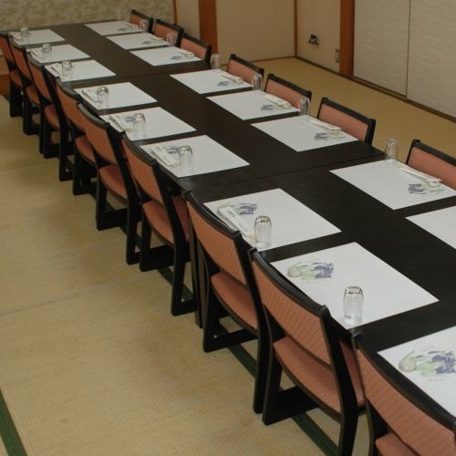 Tatami seating in a completely private room