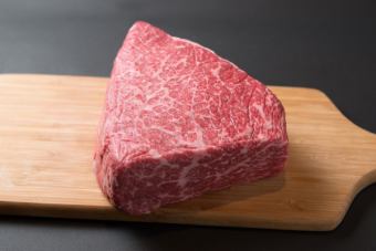 Grilled Japanese black beef with rock salt Ichibo 100g / 200g