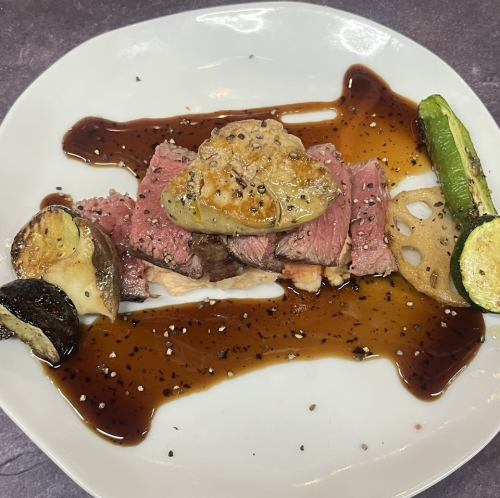 羅西尼佐日本黑牛和鵝肝