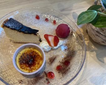 デザート盛り合わせ