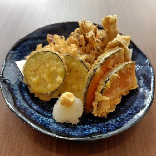 秋野菜の天麩羅