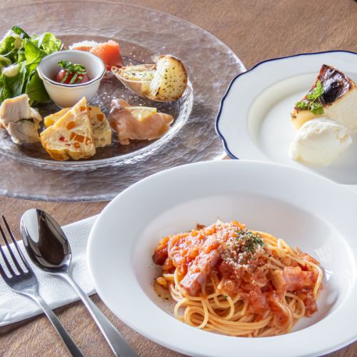 上質な和の香りが漂うイタリアンランチ