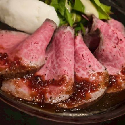 【2Fフロア貸切fujinokiコース】120分飲放付☆自家製ローストビーフ等全9品≪≫⇒7480円(税込)♪