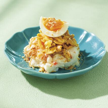 Savoury Pork Potato Salad