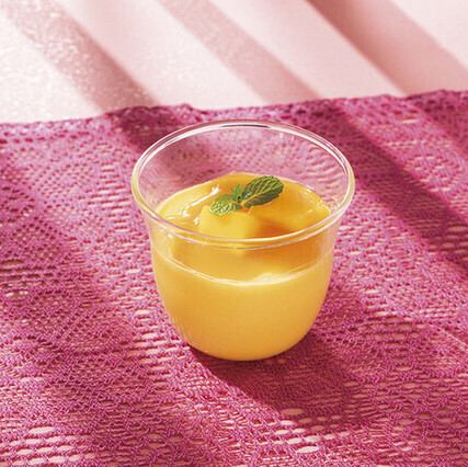 Mango pudding