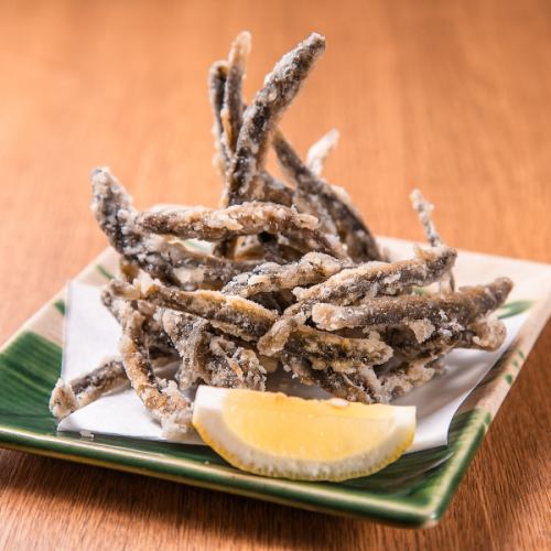 【ヒッキー名物】どじょう唐揚げ