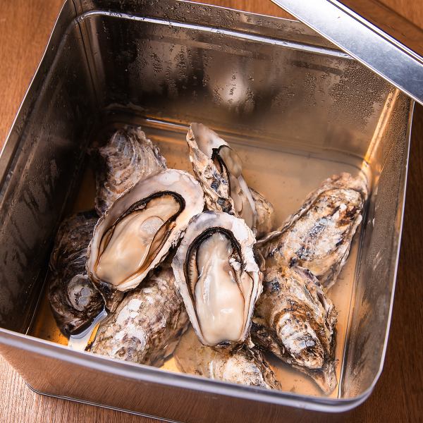 【口に入れた瞬間、じゅわっと旨みが広がる♪】牡蠣のカンカン蒸し