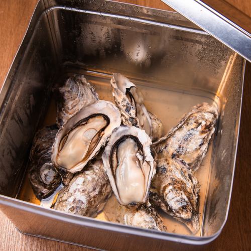 【口に入れた瞬間、じゅわっと旨みが広がる♪】牡蠣のカンカン蒸し