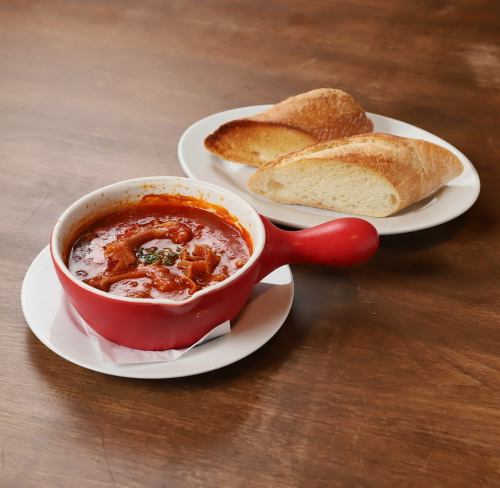 牛ハチノスのトマト煮込み