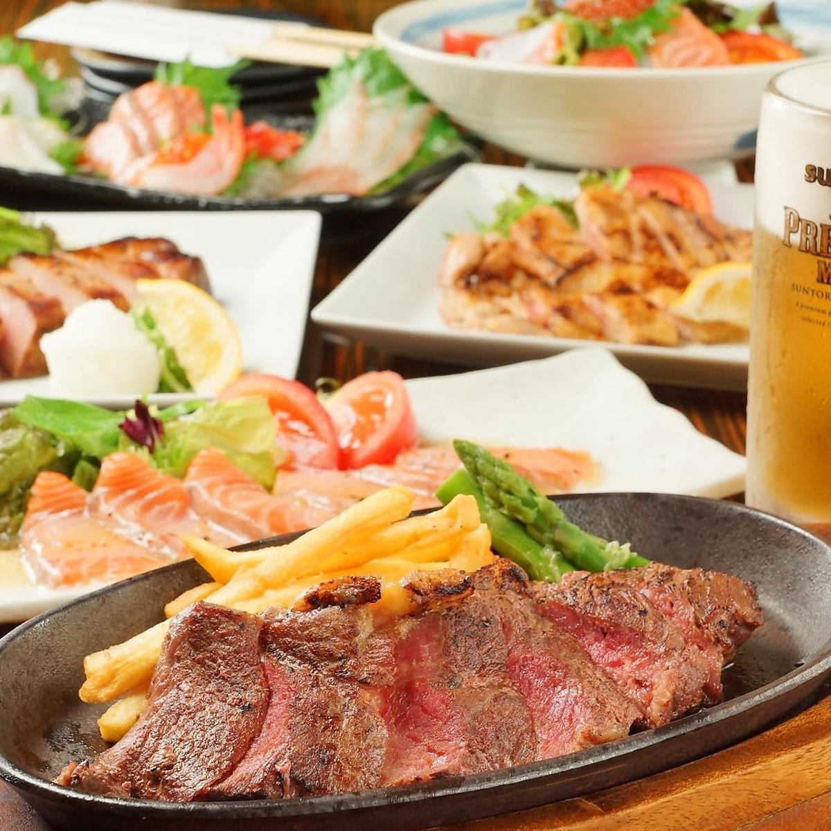 All-you-can-eat and drink courses are available starting from 2,980 yen (tax included)!! Perfect for all kinds of banquets♪