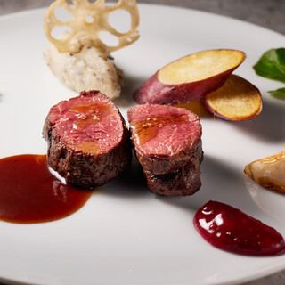 【Menu BALCONE】　ディナーBALCONEコース　全6皿
