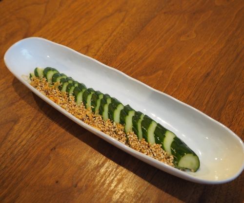 きゅうりの1本漬け