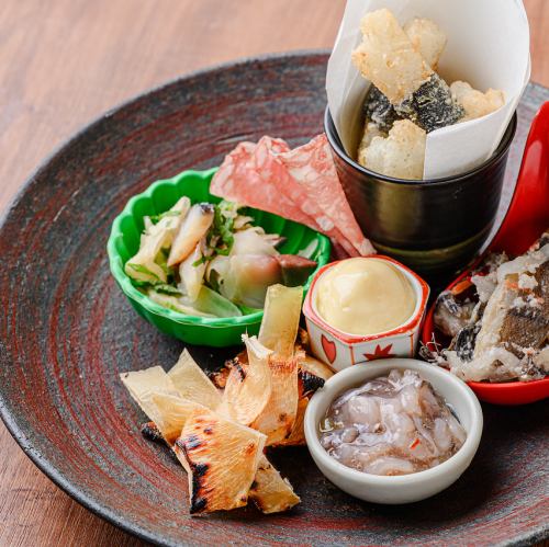 用心烹調的各種日本料理