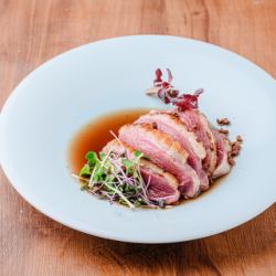 用酱油慢炖的泷川鸭肉
