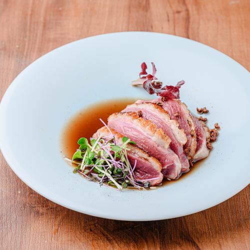 用醬油慢燉的瀧川鴨肉