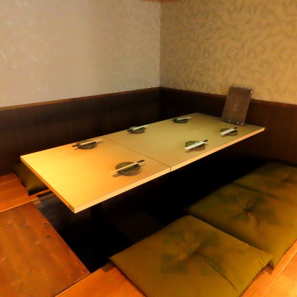 【2025年11月7日NEWOPEN！】2～60名様までご利用いただける個室席と、半j個室席、掘りごたつ席をご用意しております！飲み会ならみんなの顔が見渡せる席で宴会可能な個室席がおすすめ！個室席には限りがございますのでご希望の場合は早めのご予約がおすすめです。