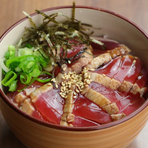 藁焼きまぐろの照り焼き丼