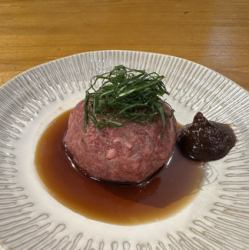 馬肉生つくね