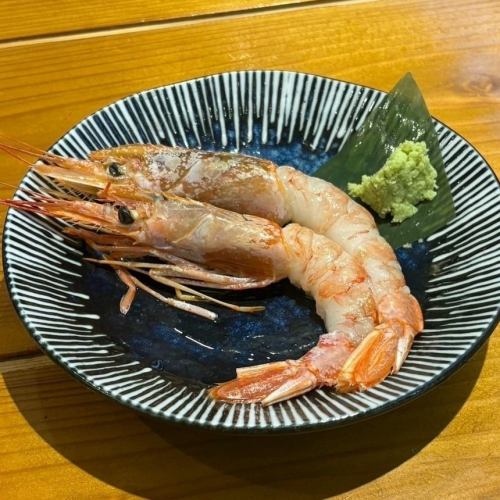 赤えび刺し