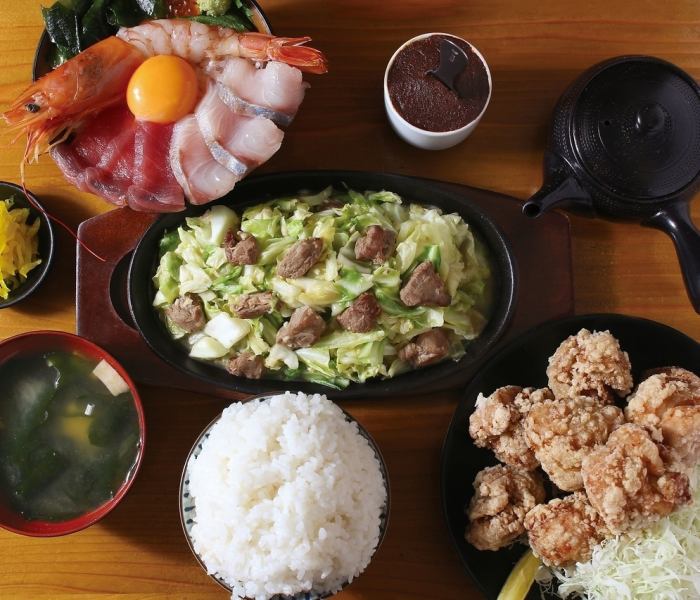 昼のガチ盛り三番勝負！―  1500円（税込）ランチのくせに、やりすぎ。―