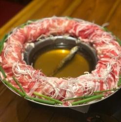 黒豚あごだし鍋　当日提供可能かお声かけください