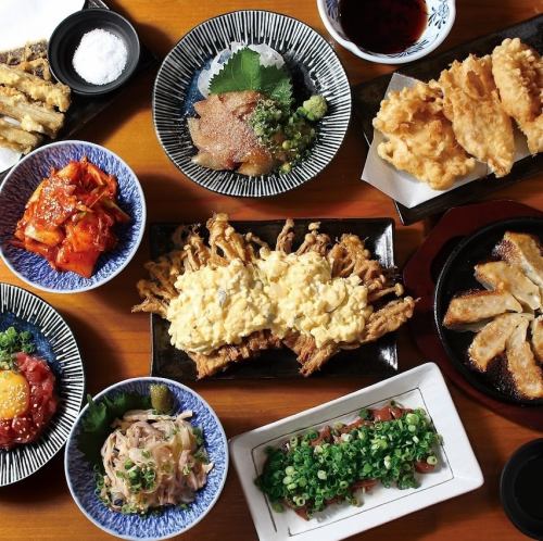 All the delicious food from Kyushu is here.