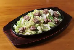 鉄板焼肉一人半前