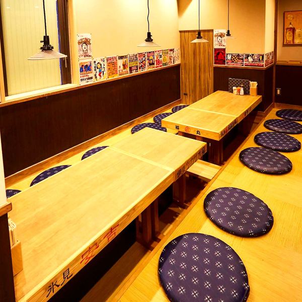 We have 5 private rooms with sunken kotatsu where you can relax♪ We welcome groups of 8 people and up! Up to 60 people are welcome◎New Year's parties → farewell parties → summer parties → farewell parties → end-of-year parties and more, we are open all year round for parties★Please let us know what you want as the organizer! We will do our best!