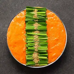 [Motsunabe (offal hot pot)] 2 servings, mentaiko (spicy cod roe) and grated