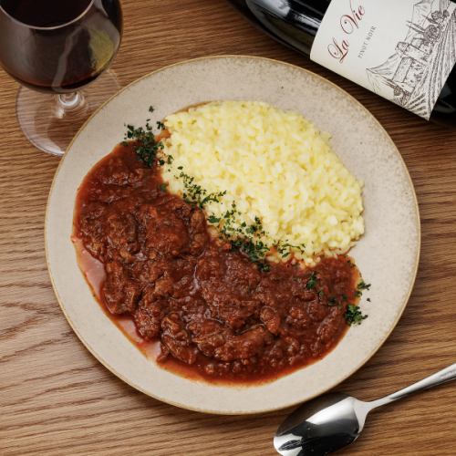 ミラノ風リゾット 自家製ミートソース