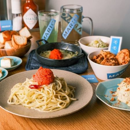 《飲み放題付》【迷ったらコレ！】7品：1,500円コース