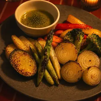 季節野菜のグリルバーニャカウダ
