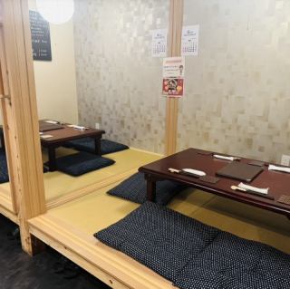 10名様～座敷が貸切可能！