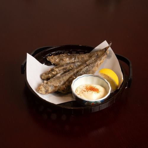 目光の唐揚げ