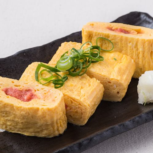 << Recommended >> Dashimaki tamago with mentaiko