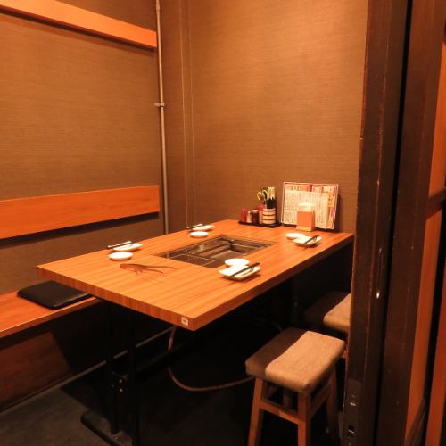 少人数で使える個室あり