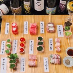 うずらベーコン巻き