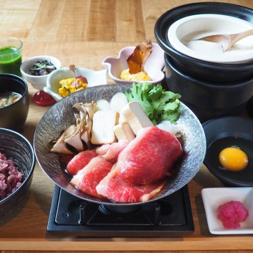 和牛すき焼き膳