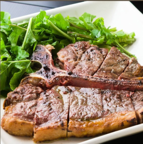 【牛肉料理】Tボーンステーキ・400G