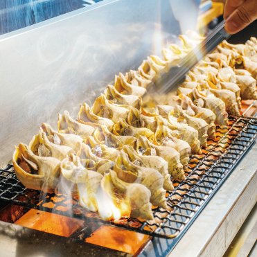 新名物! 北海道産 つぶ貝豪快焼き 1個 ※2個からのご注文でお願いいたします。