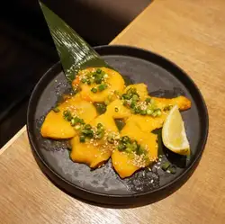 生ホヤの極み焼き ～自家製塩だれ～