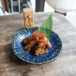 秋ゴボウの穴子巻き甘辛煮