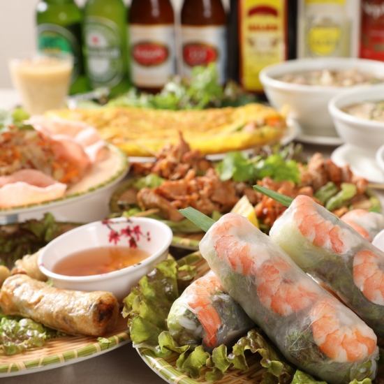 거래 점심 식사, 결혼 선물로 ♪ 다양한 장면에서 즐길 수있는 본격 베트남 요리 집 ♪